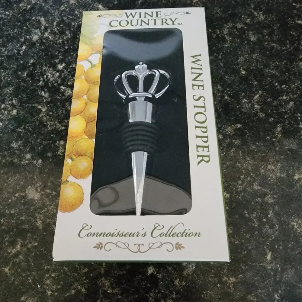 NIB. Lot of 3 Wine Country Wine Stoppers
